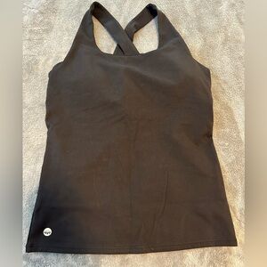 Senita Workout Top with built-in Bra and Pads